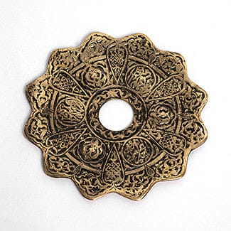 Shika Anchor Brass Hookah Tray Default