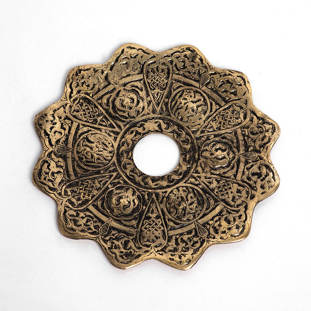 Shika Anchor Brass Hookah Tray Default