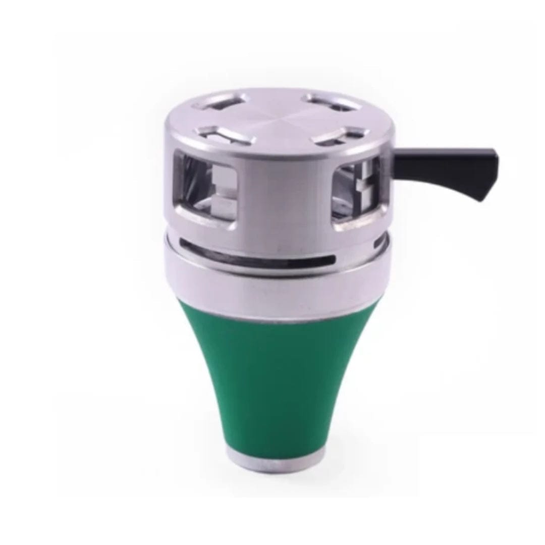 Silicone Metal Bowl with HMD Green