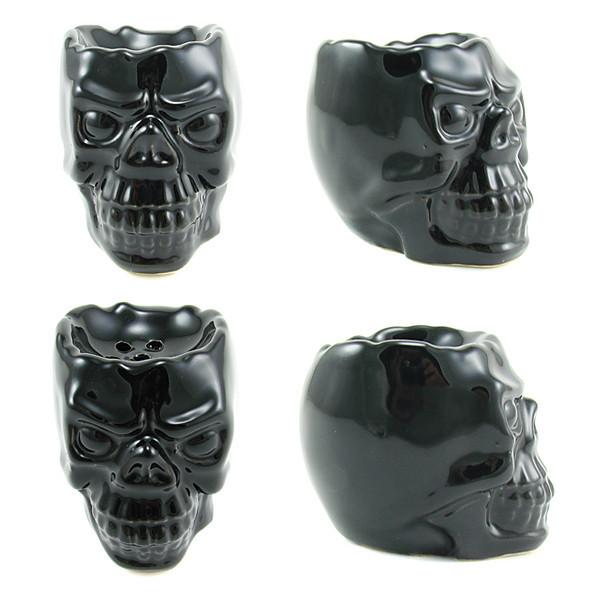 Skull Hookah Bowl Black
