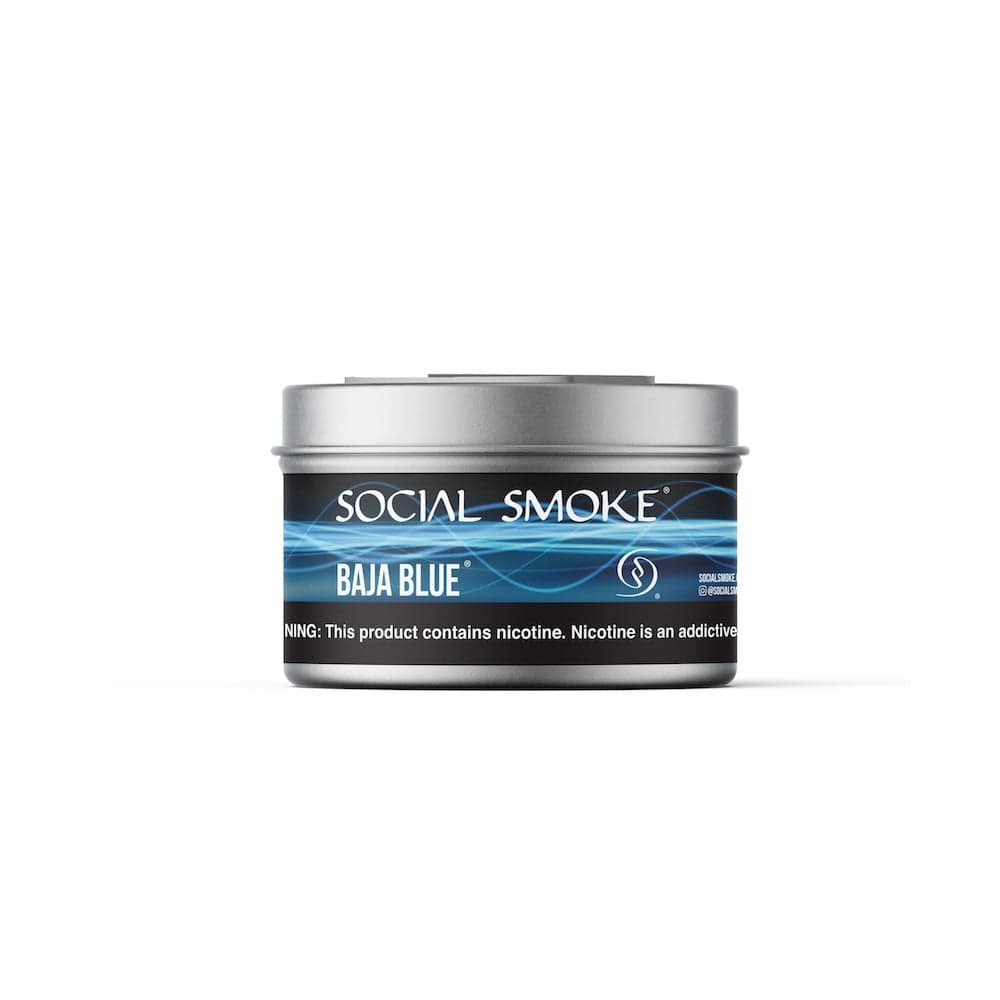 Social Smoke Shisha 100g Baja Blue