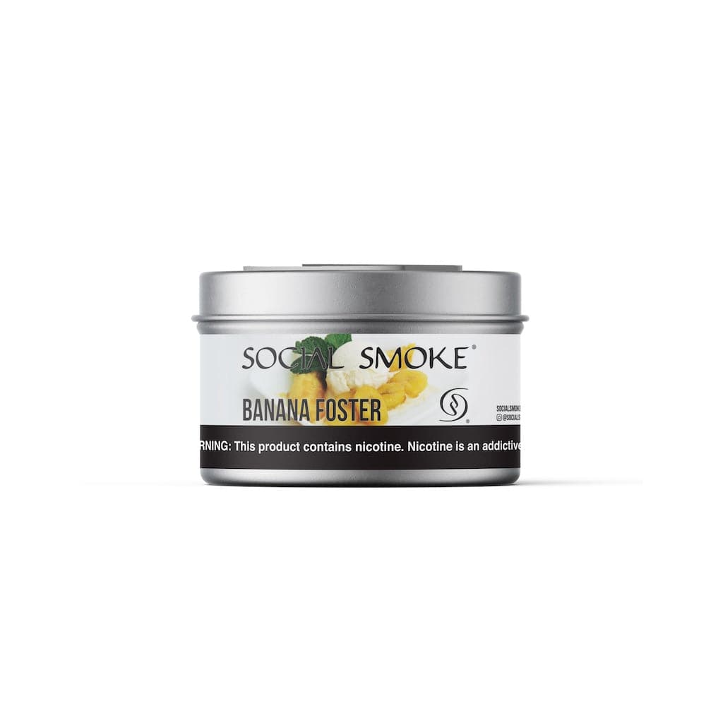 Social Smoke Shisha 100g Banana Foster
