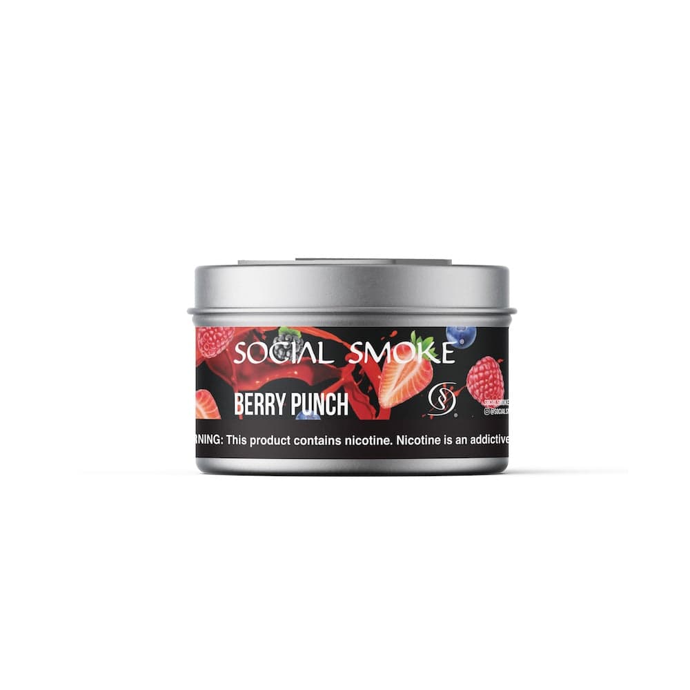 Social Smoke Shisha 100g Berry Punch