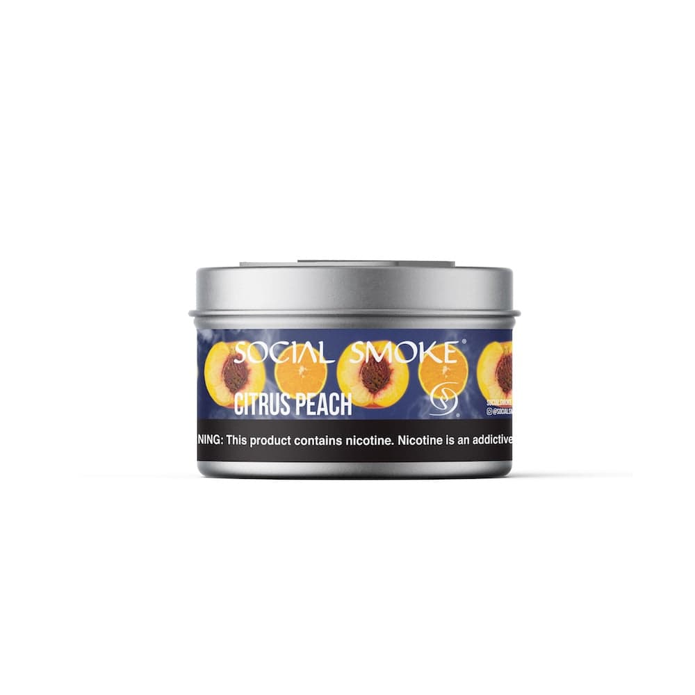 Social Smoke Shisha 100g Citrus Peach