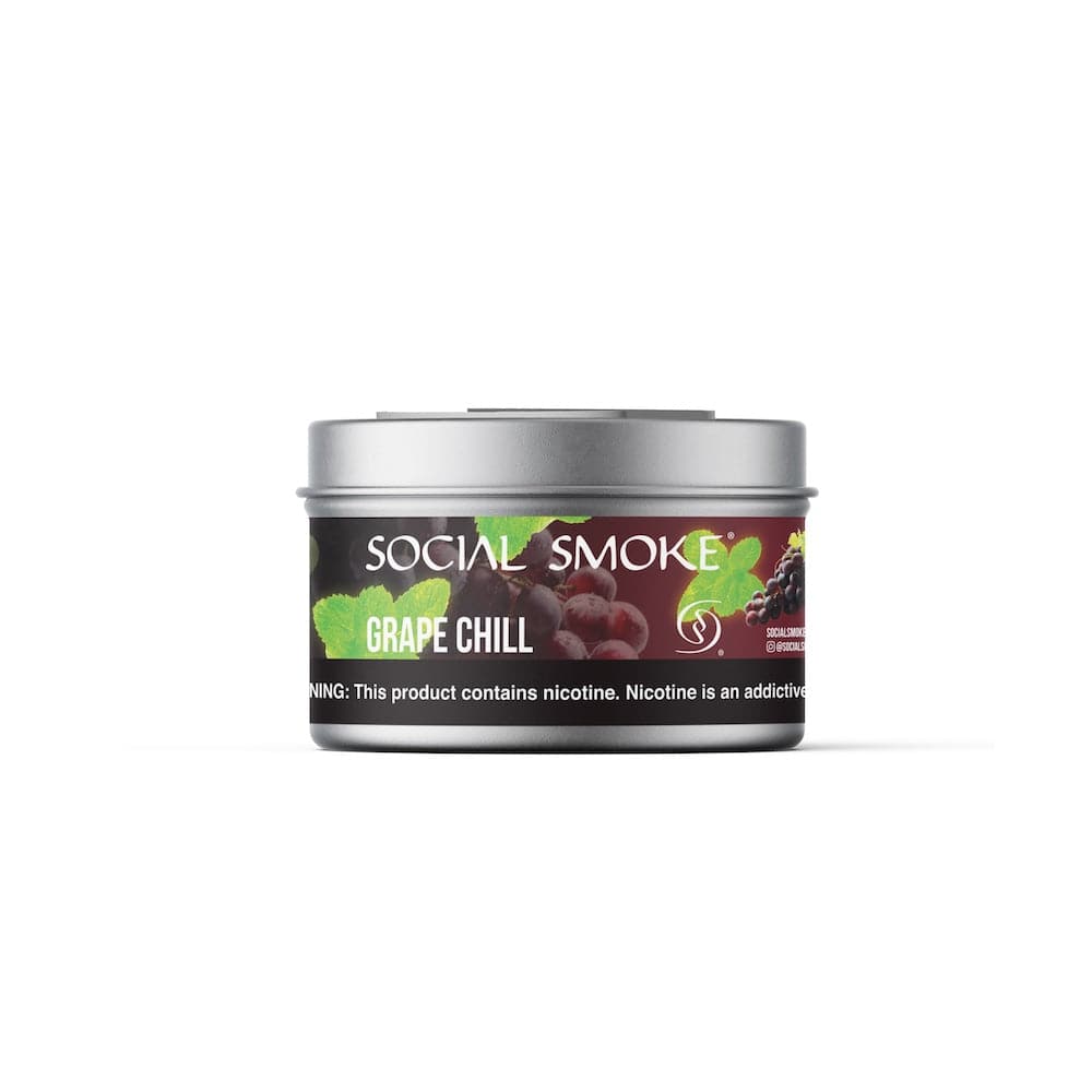 Social Smoke Shisha 100g Grape Chill