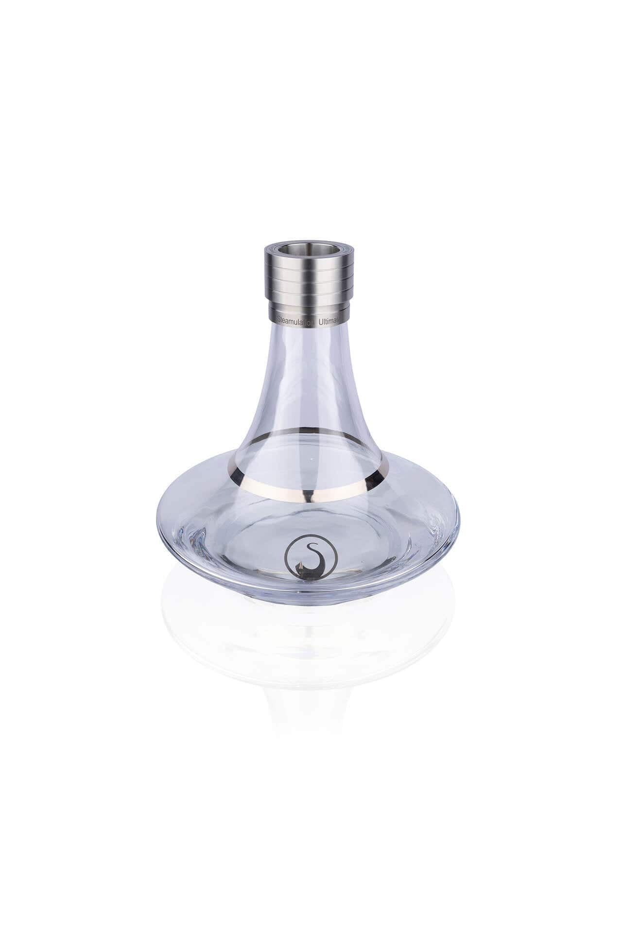 Steamulation Hookah Glass Base Ultimate Clear