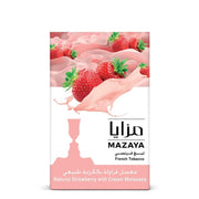 Mazaya Shisha Tobacco 50g - Strawberry with Cream