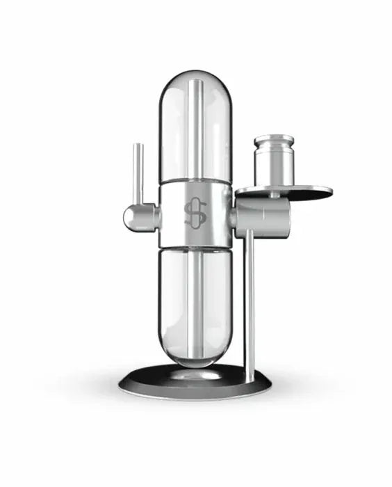Stundenglass Gravity Hookah Polished Silver