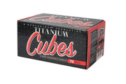 Titanium Cubes Coconut Hookah Charcoal 72 Pieces