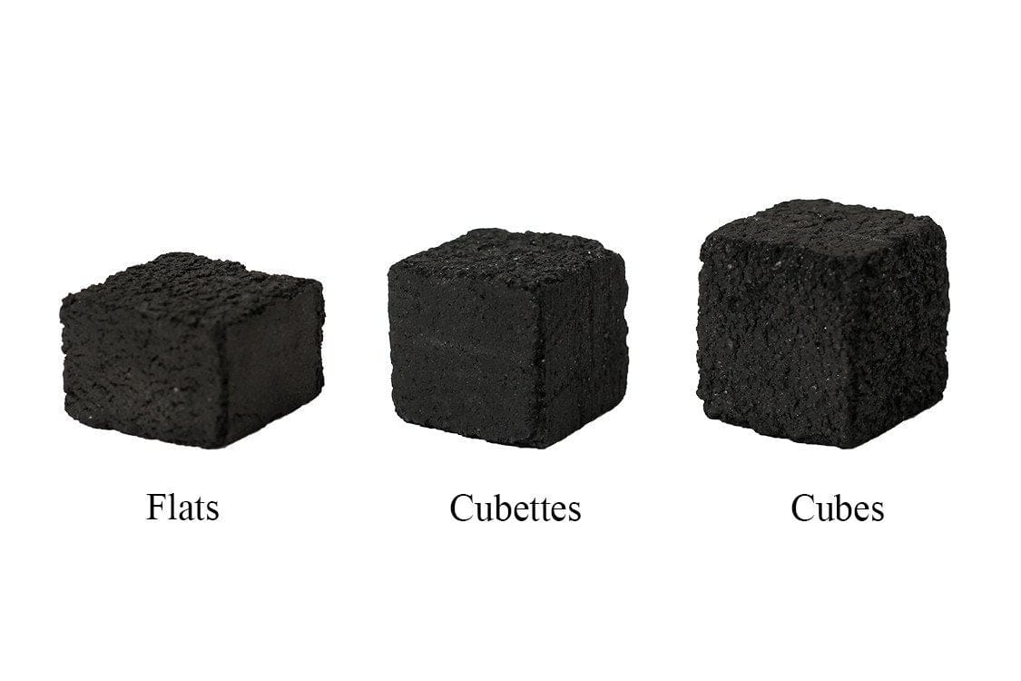 Titanium Cubettes Coconut Hookah Charcoal 120 Pieces