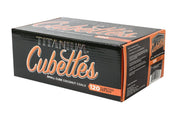 Titanium Cubettes Coconut Hookah Charcoal 120 Pieces