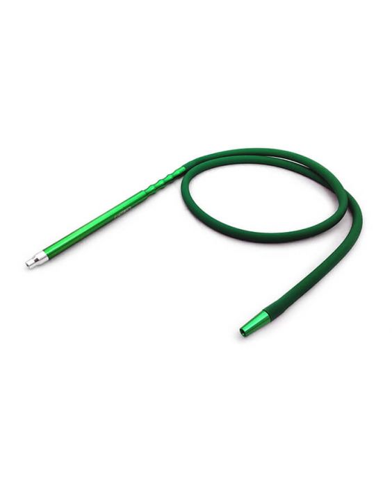 Vapor Silicone Aluminum Hose 72" Green