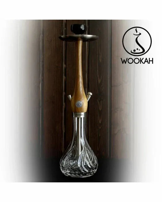 Wookah Crystal Wood Hookah Oak / Onion