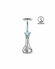 Wookah Crystal Wood Hookah Arctic Blue / Onion