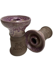 Zahrah Spain Hookah Bowl Madrid White/Red