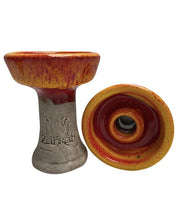 Zahrah Spain Hookah Bowl Madrid White/Red