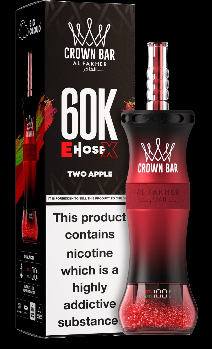 Al Fakher Crown Bar E-Hose X 60K Disposable Vape