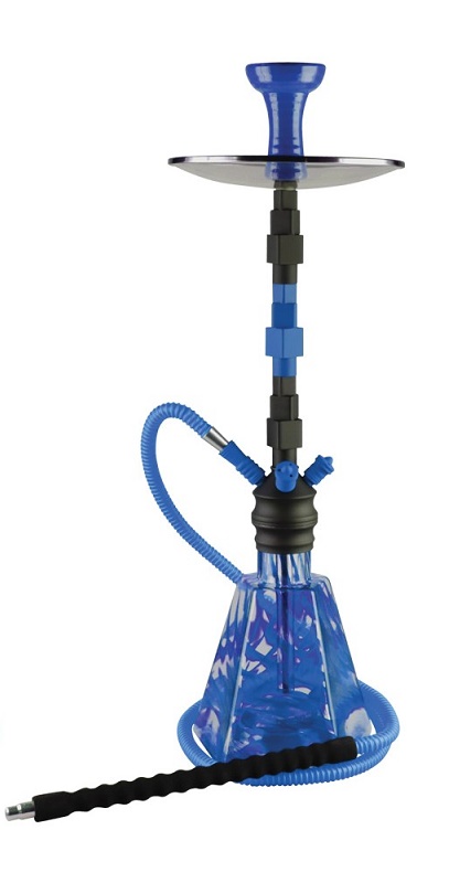 Amira Helix Hookah Blue