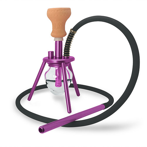 Amira Spider Hookah Purple