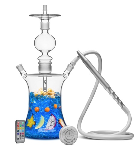 Art Temple Glass Hookah V4