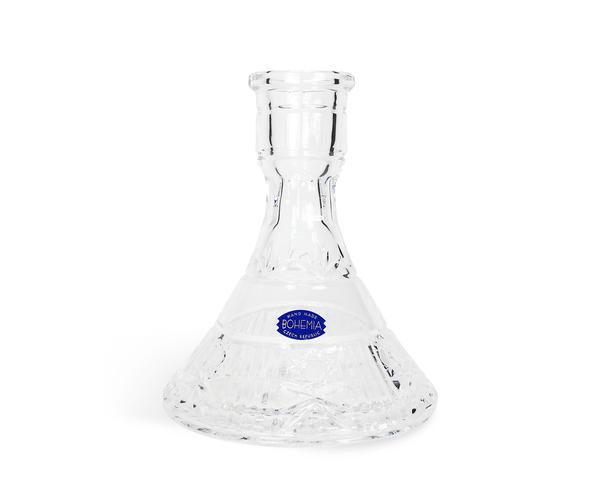 Crystal Bohemian Clear Hookah Base