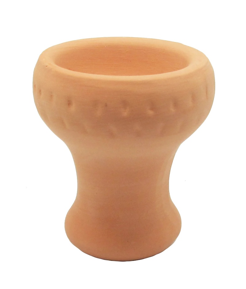 BYO Unglazed Clay Hookah Bowl