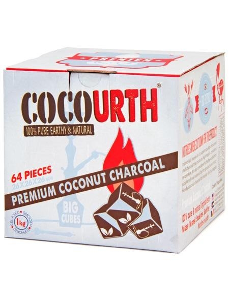 Cocourth Organic Coconut Hookah Charcoals Big Cubes