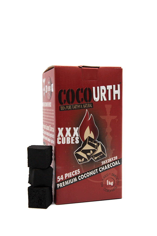 Cocourth XXX Cubes Coconut Hookah Charcoals