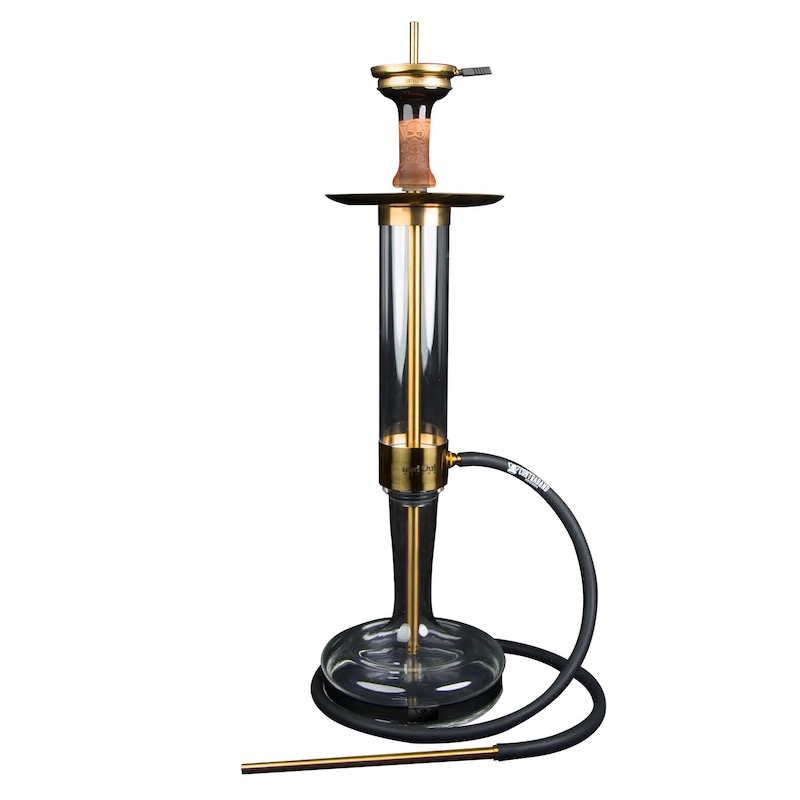 Contraband Iced Out Hookah - Gold
