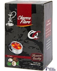 CharcoFlare Quarter Circle Charcoals 112pc