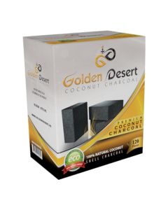 Golden Desert Coconut Hookah Charcoals Flats
