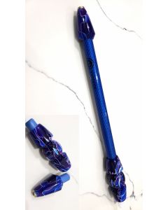 Mason Sapphire Carbon Hookah Hose Blue