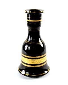 Bohemian Hookah Glass Base Black