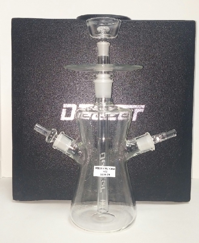 Deezer Kai Glass Hookah with Case