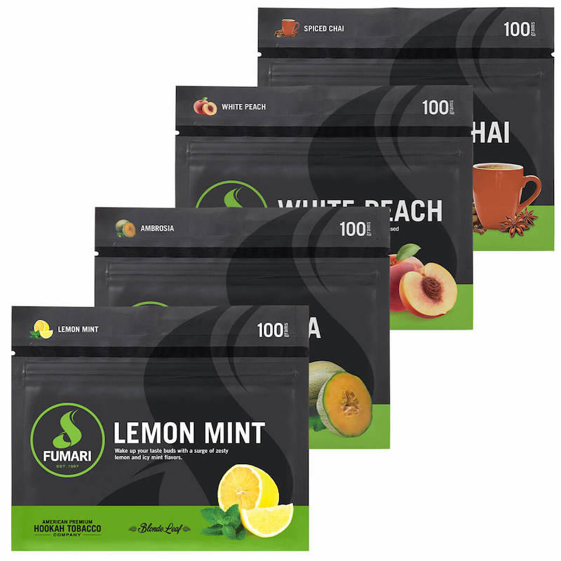 Fumari Shisha Tobacco 4 Pack