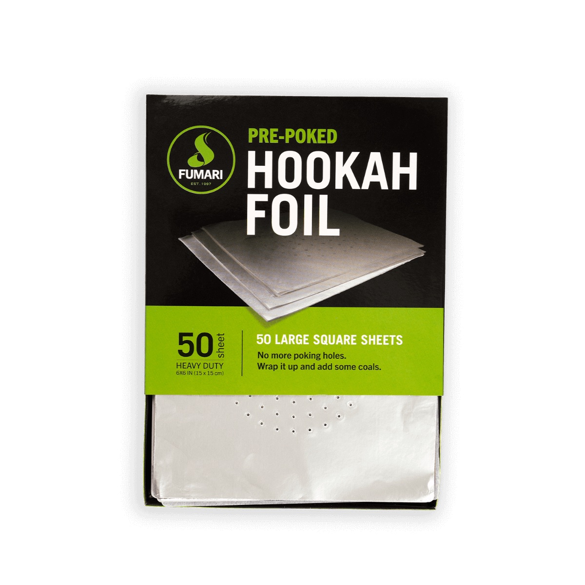 Fumari Pre Poked Hookah Foil