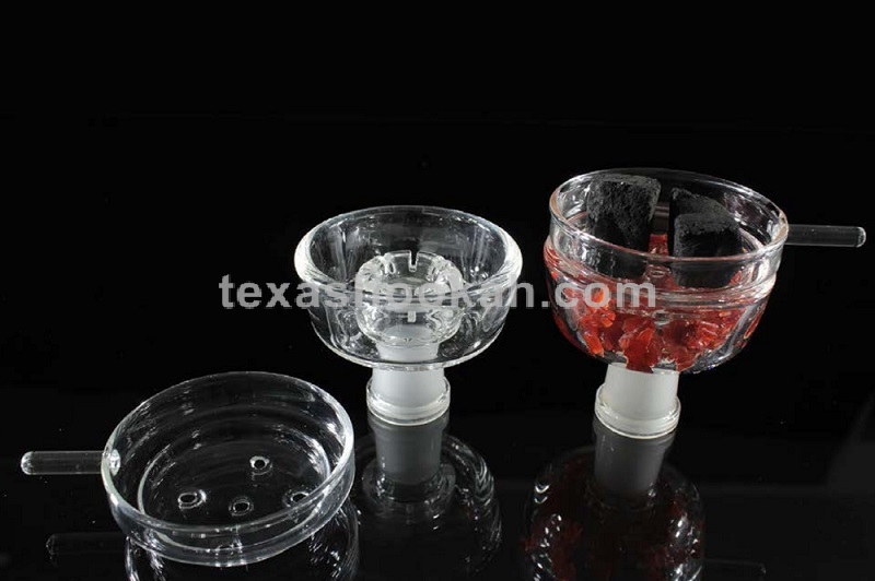 Glass Bowl with Glass Screen