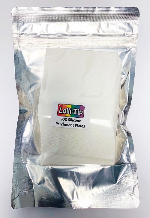 Lolli-Tip Parchment Plates