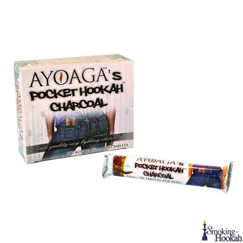 Pocket Hookah Charcoal 22mm