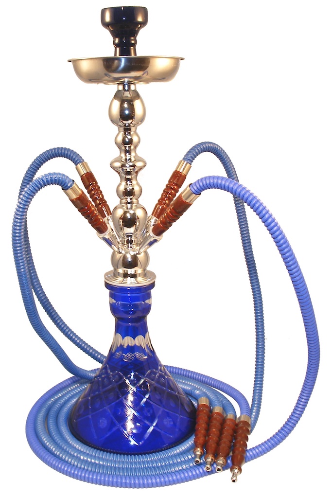 4 Hose Pyramid Hookah with Case