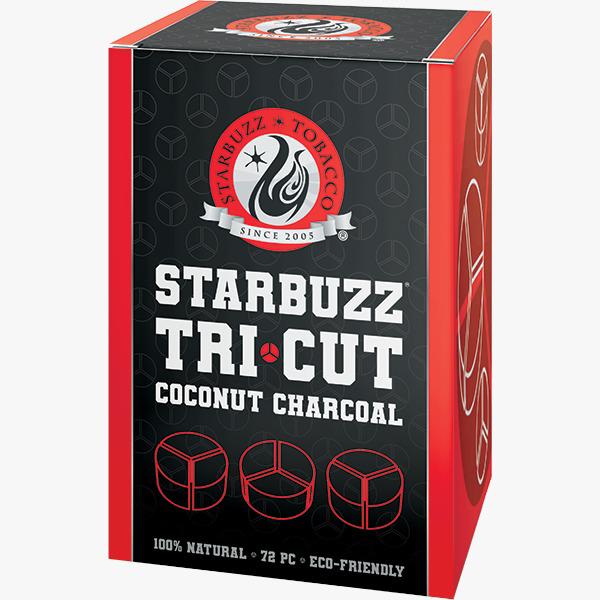 Starbuzz Tri-Cut Coconut Hookah Charcoals